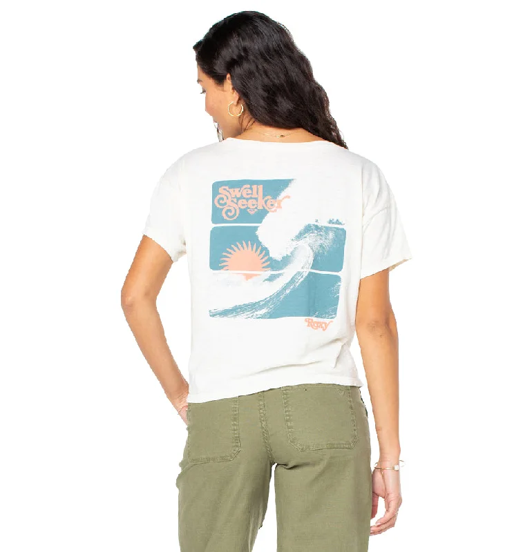Trendy Fashion For Women Roxy Swell Seeker Tee