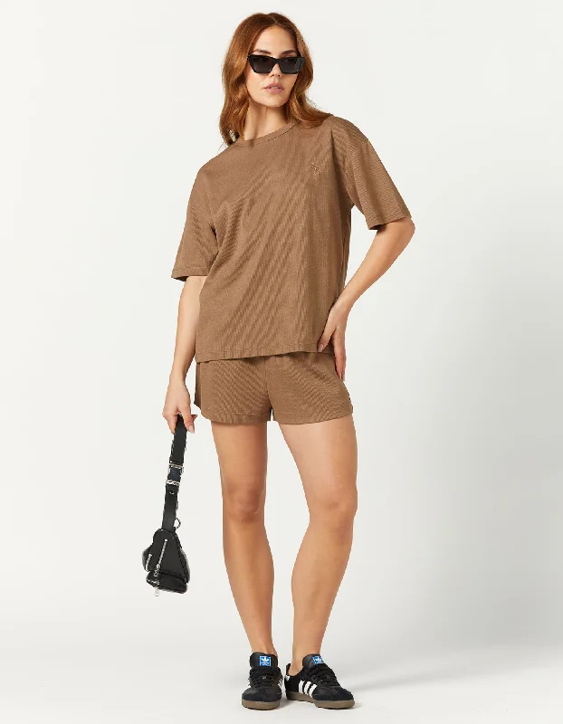 Boutique Dress Online Marion Tee - Chocolate