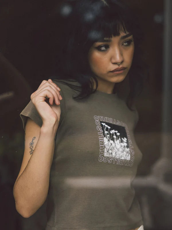 Style Your Wardrobe Thrills Clique Mini Tee - Desert