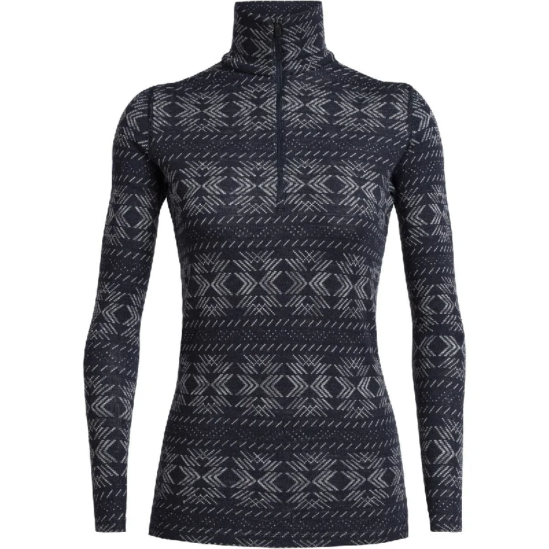 On-Trend Fashion Offers Women's 250 Vertex Ls Half Zip Crystalline